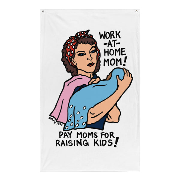 "Work At Home Mom" Flag