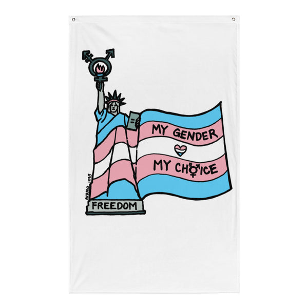 "My Gender, My Choice" Flag