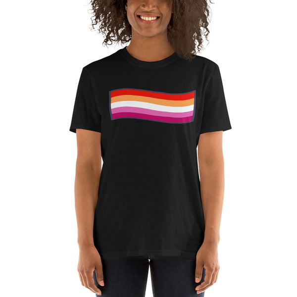 Lesbian Pride - Short-Sleeve Unisex T-Shirt