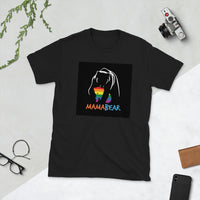 MAMA Bear Pride - Short-Sleeve Unisex T-Shirt
