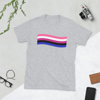 Genderfluid - Pride - Short-Sleeve Unisex T-Shirt